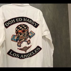 gorgeous Don Ed Hardy shirt